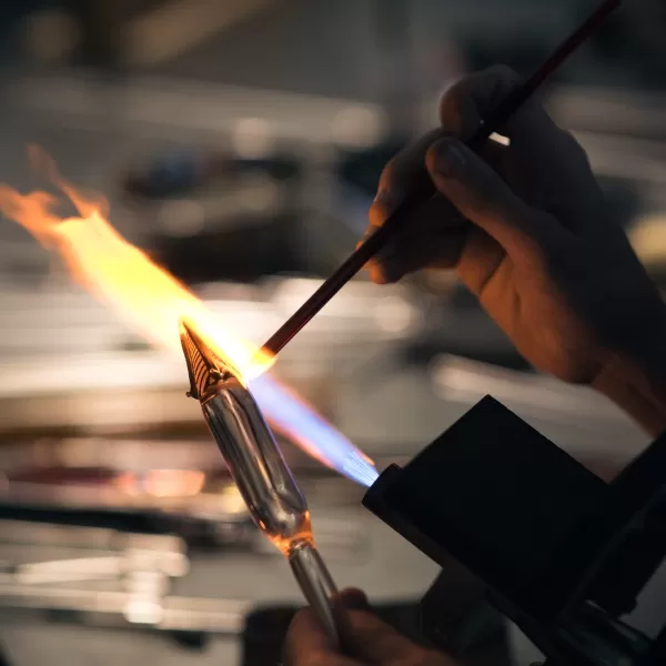 Teens Flameworking: Teens Borosilicate Marbles and Pendants