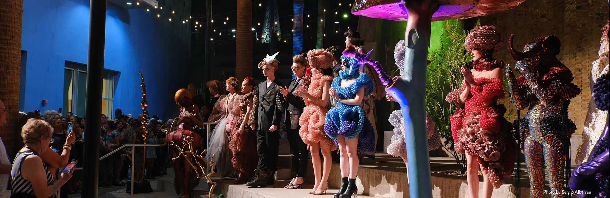 Brown Sculpture Courtyard